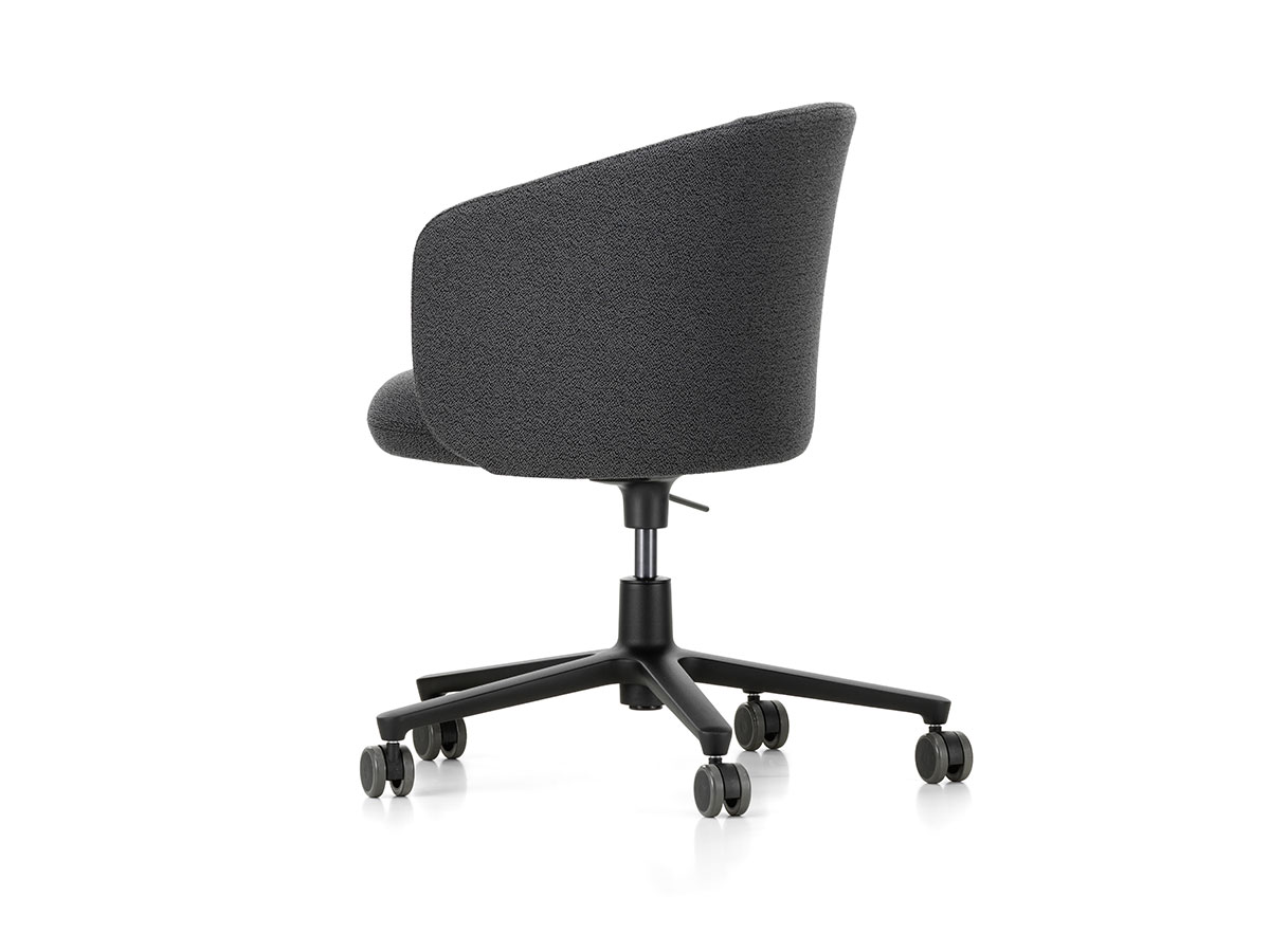 Vitra Mikado Armchair 5 Spoke Swivel Base With Castors
