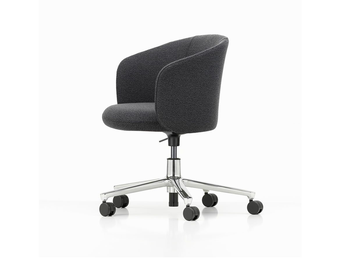 Vitra Mikado Armchair 5 Spoke Swivel Base With Castors