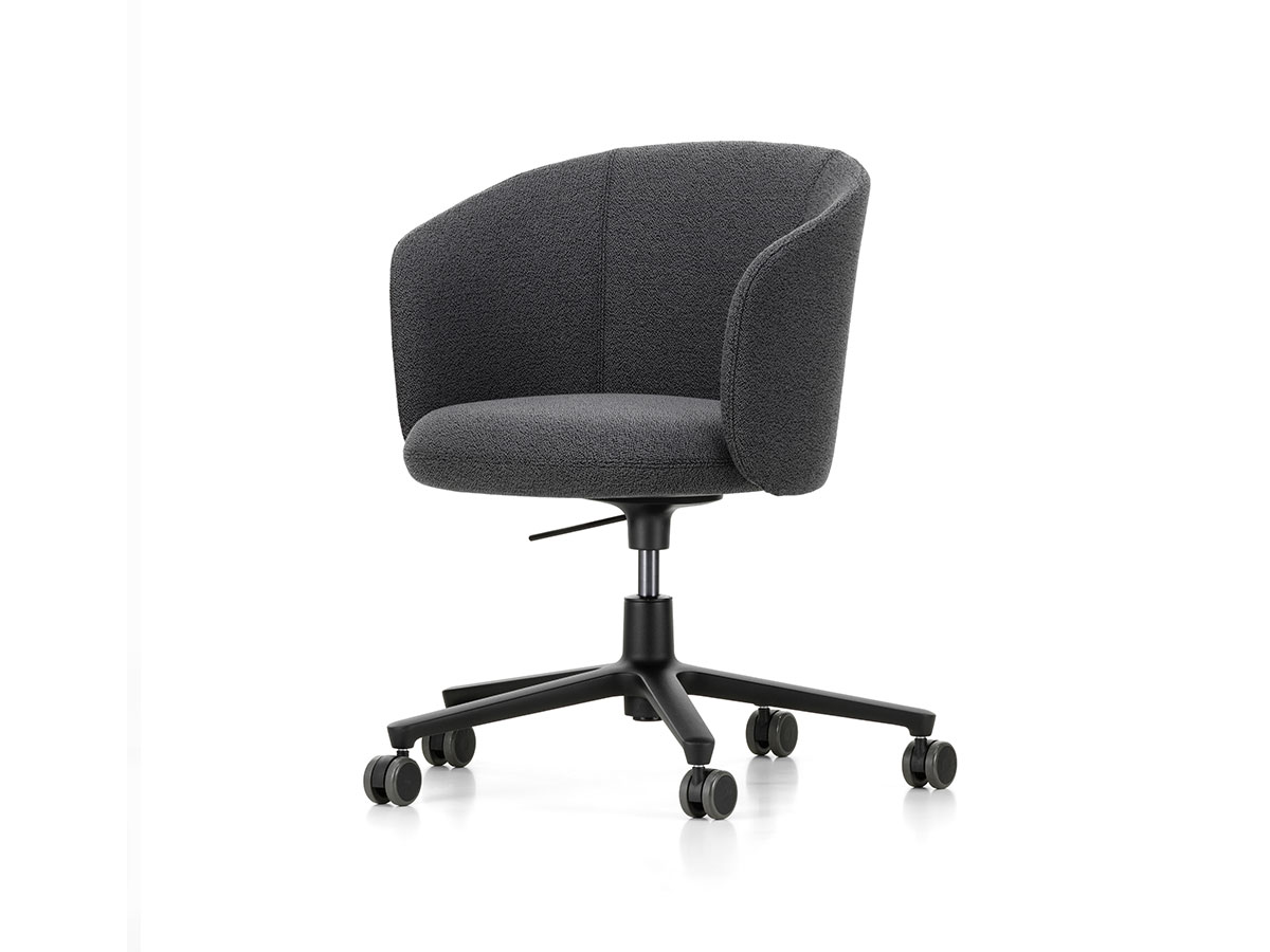 Vitra Mikado Armchair 5 Spoke Swivel Base With Castors