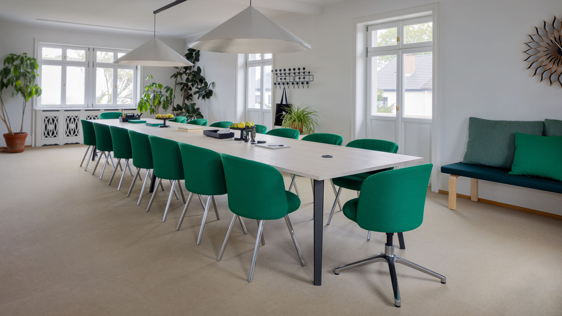 Vitra Mikado Chair 4 Spoke Swivel Base Skates 05
