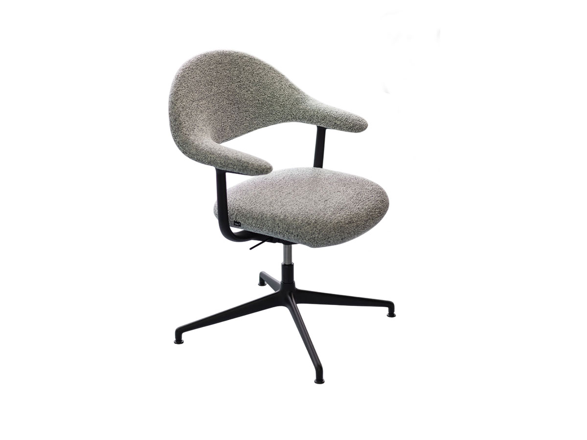 Vitra Mynt Soft Chair 4 Spoke Base With Glides