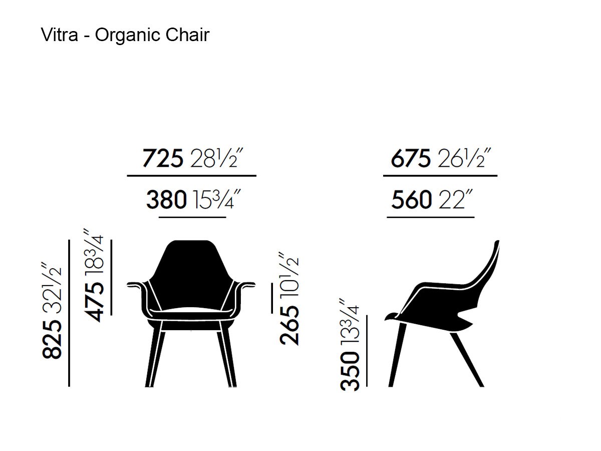 Vitra Organic Chair