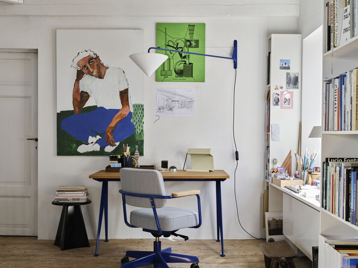 Vitra Petite Potence Wall Lamp Abat Jour Conique
