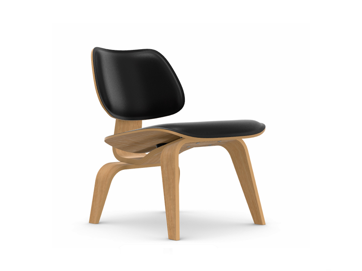 Vitra Plywood Lcw Upholstered Chair