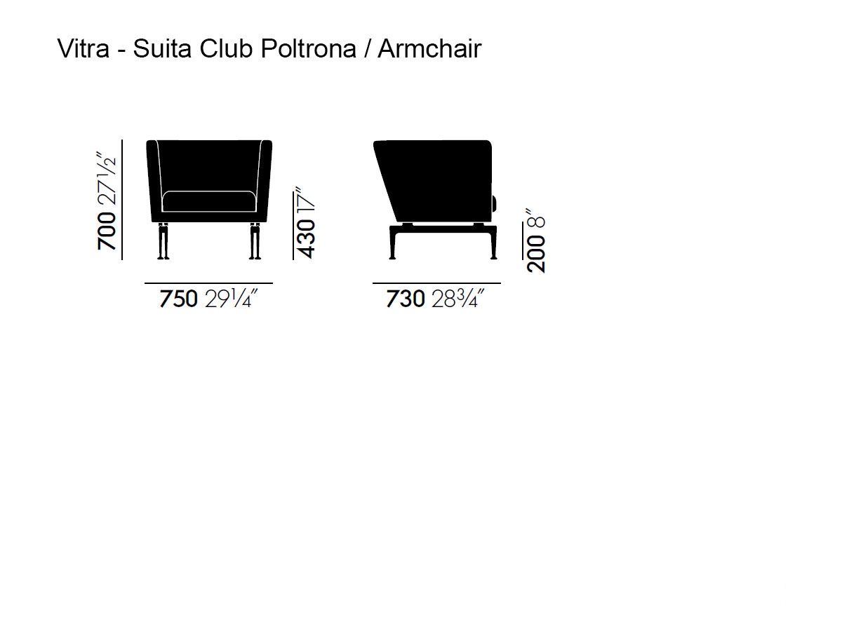 Vitra Suita Club Armchair