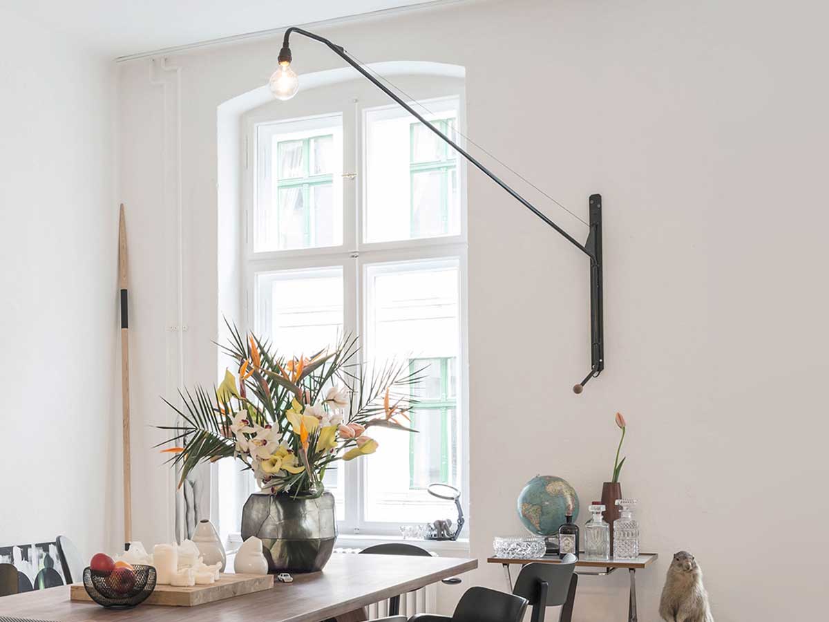 Vitra Potence Wall Lamp Abat Jour Conique