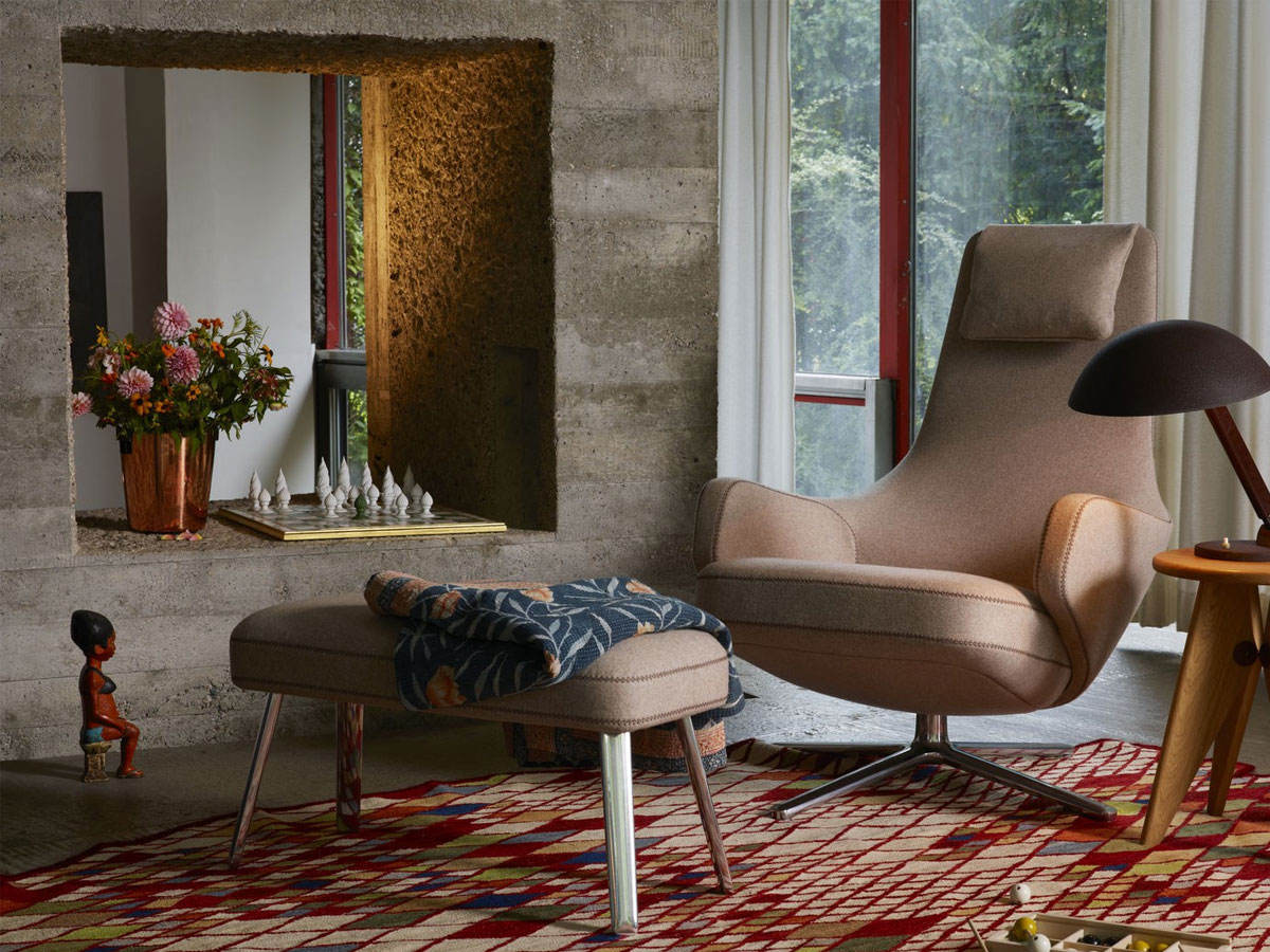 Vitra Repos Armchair Ottoman