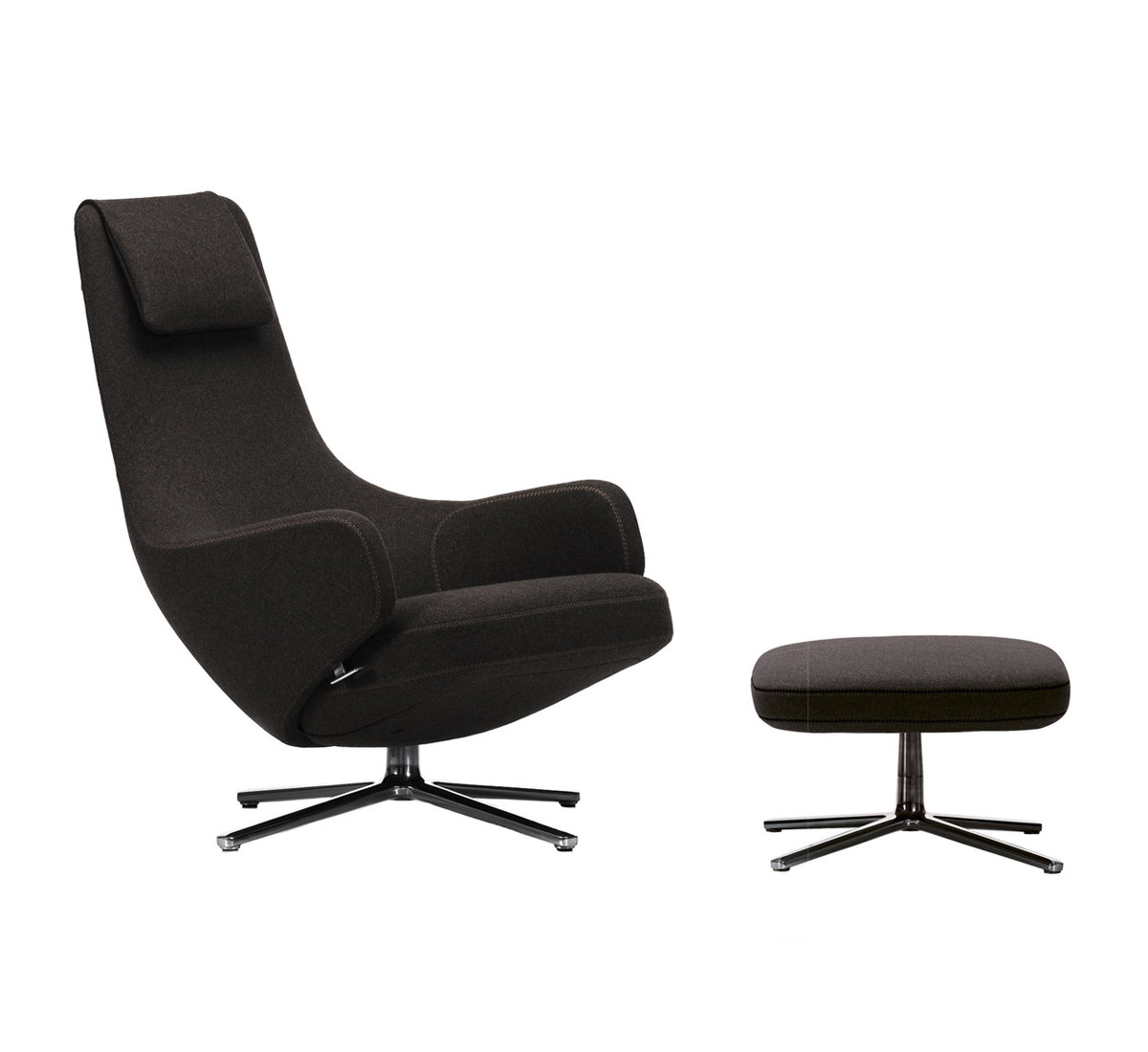 Vitra Repos Swivel Armchair