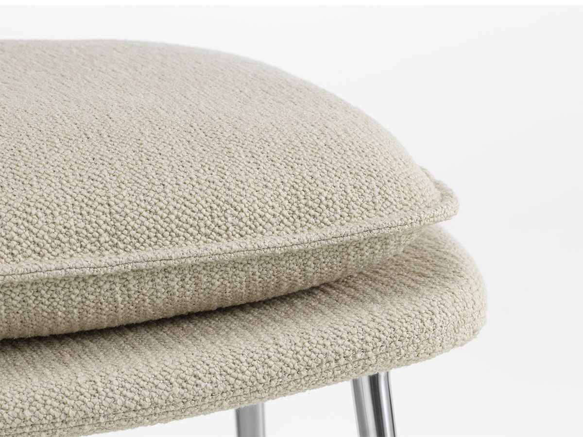 Vitra Slow Chair Ottoman Fabric