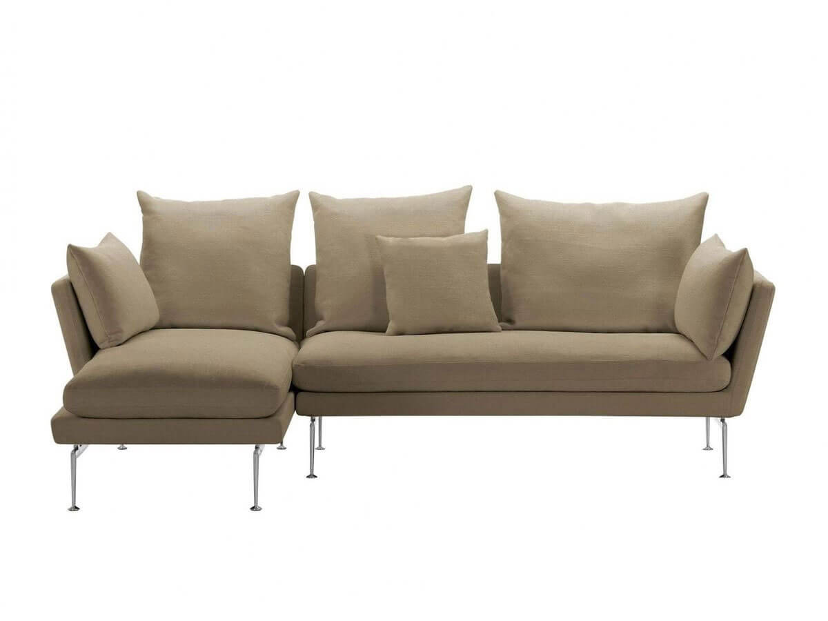 Vitra Suita Sofa 2 Seater Chaise Longue