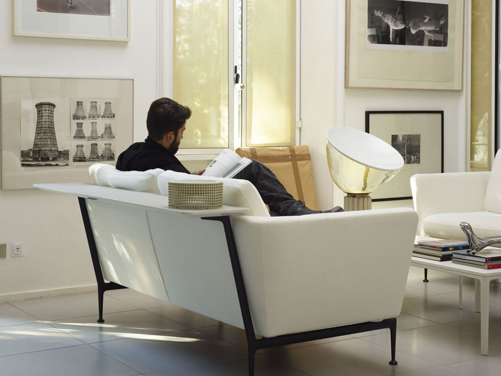Vitra Suita Sofa 2 Seater Chaise Longue