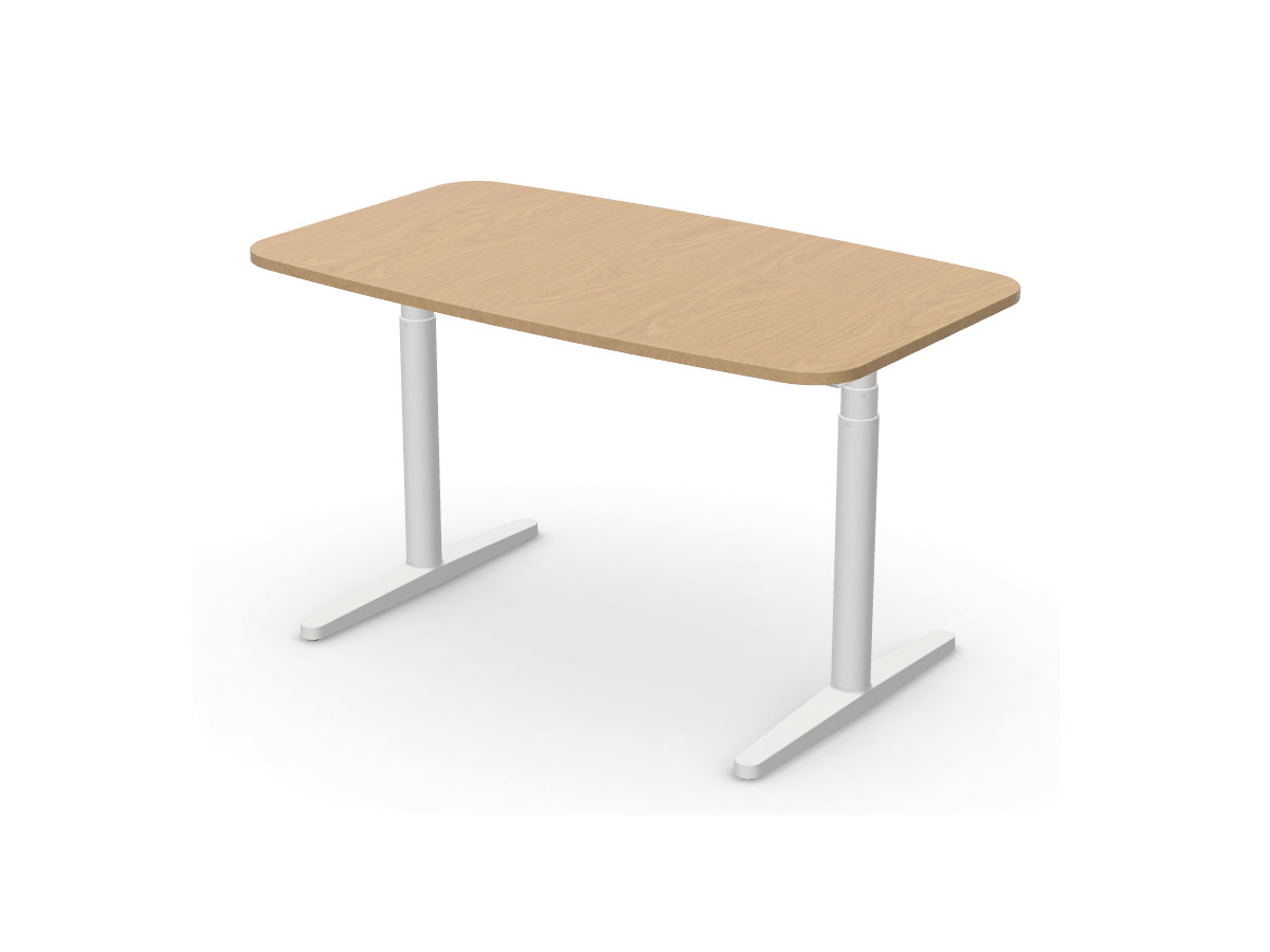 Vitra Tyde 2 Home Desk Barrel Shaped Top