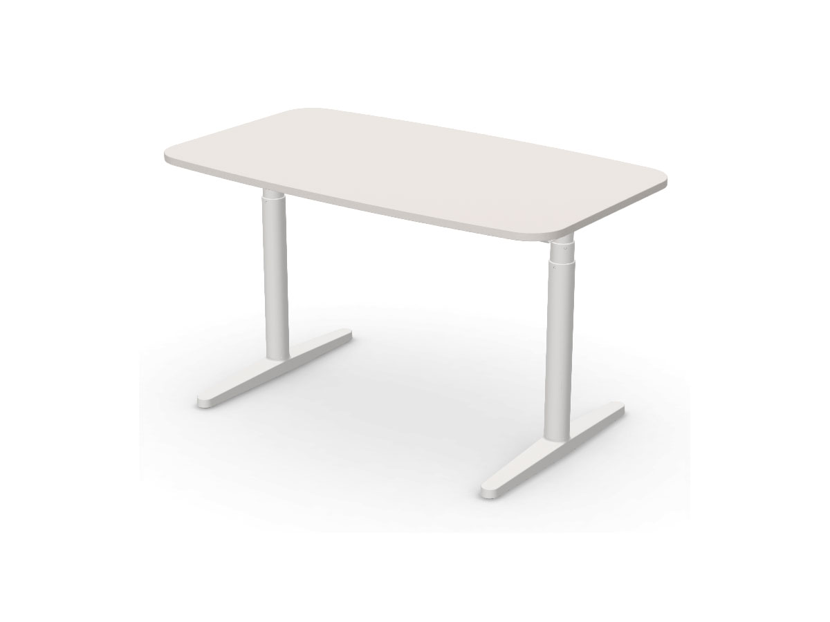 Vitra Tyde 2 Home Desk Barrel Shaped Top