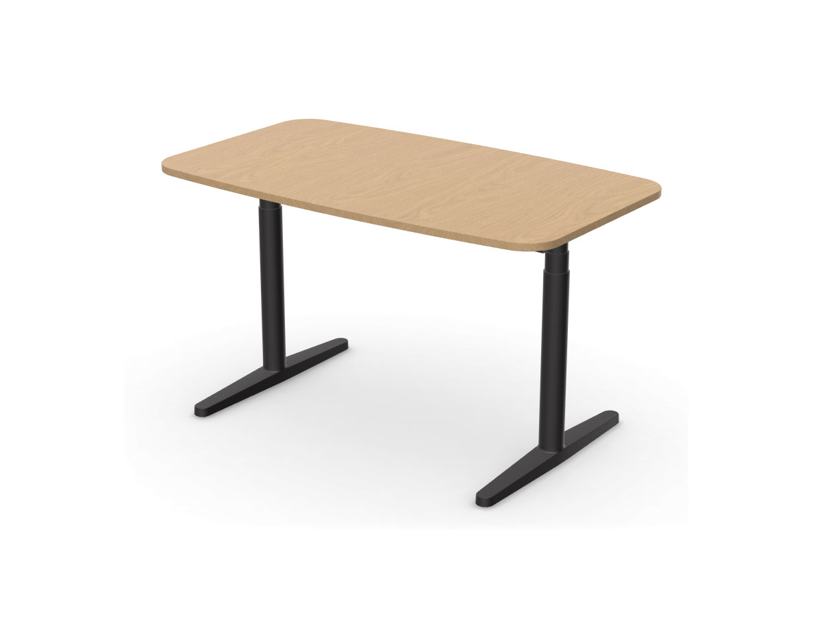Vitra Tyde 2 Home Desk Barrel Shaped Top