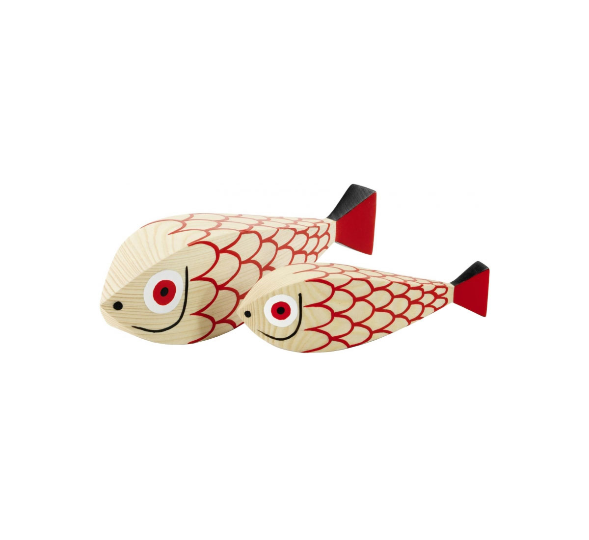 Vitra Wooden Dolls Mother Fish & Child