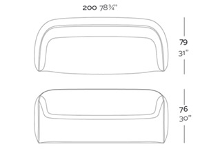 Vondom Blow Outdoor Sofa