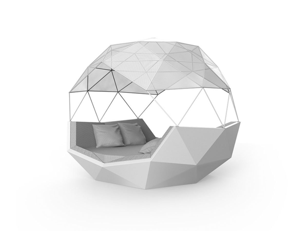 Vondom Iglu Daybed With Fabric Top Outdoor