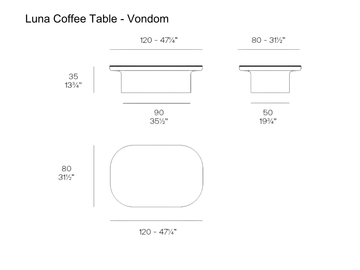 Vondom Luna Coffee Table