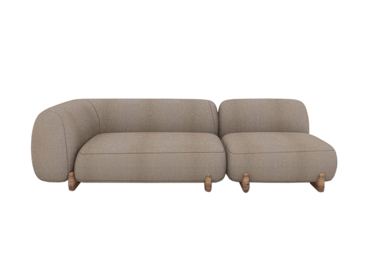 Vondom Milos Modular Sofa Composition 1 Outdoor