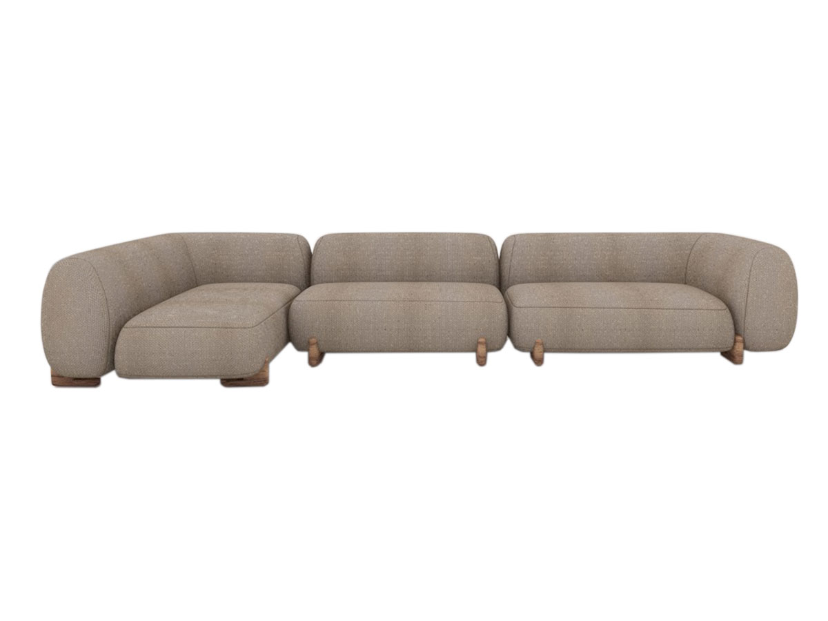 Vondom Milos Modular Sofa Composition 2 Outdoor