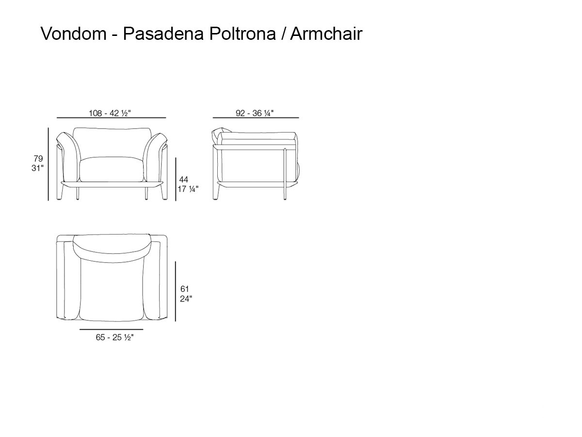 Vondom Pasadena Armchair