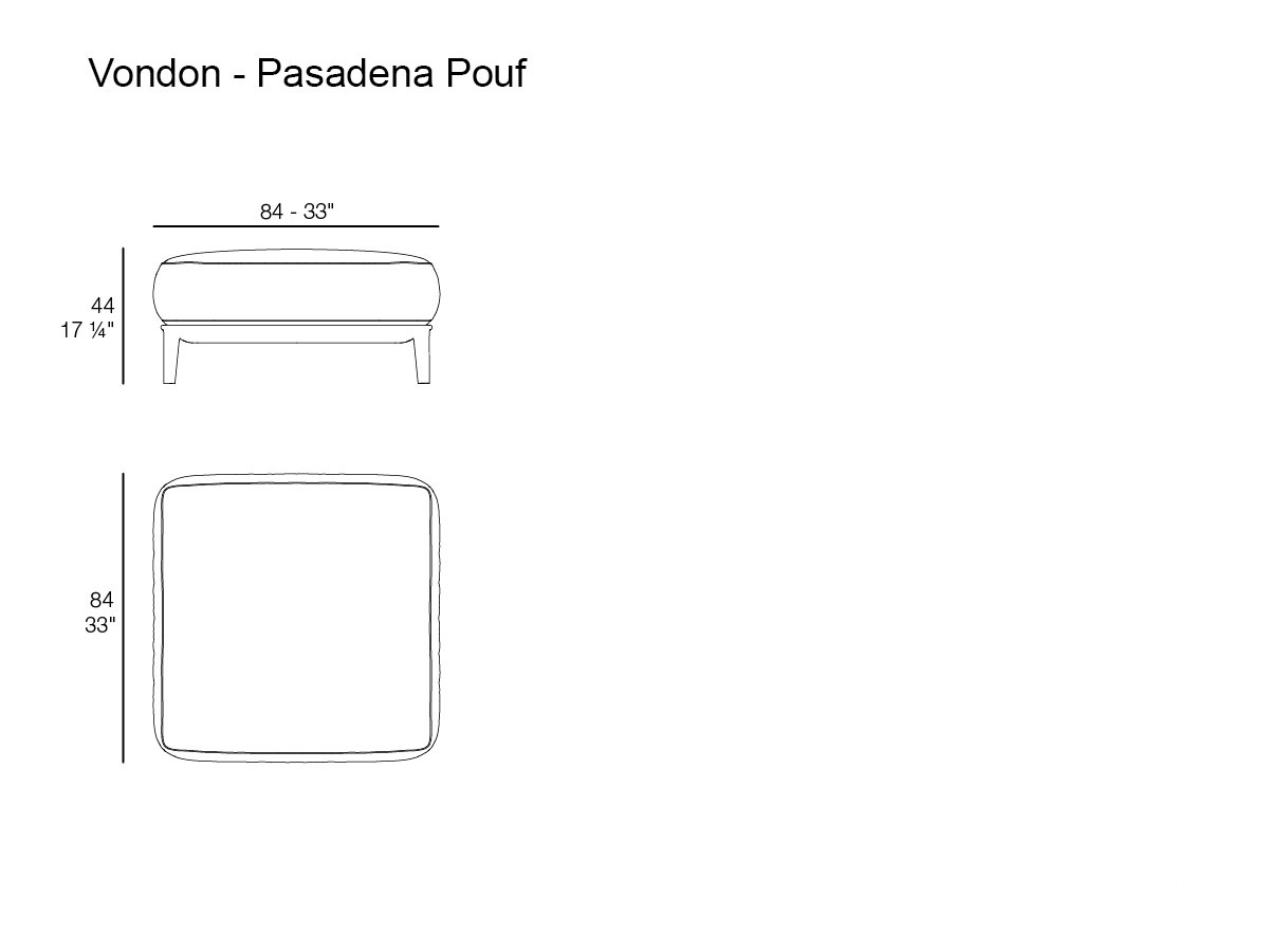 Vondom Pasadena Pouf