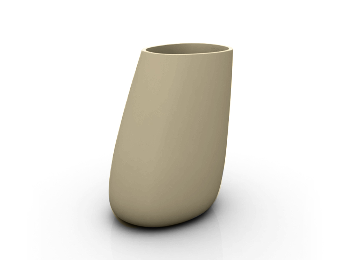 Кашпо Vondom Stone, H 120