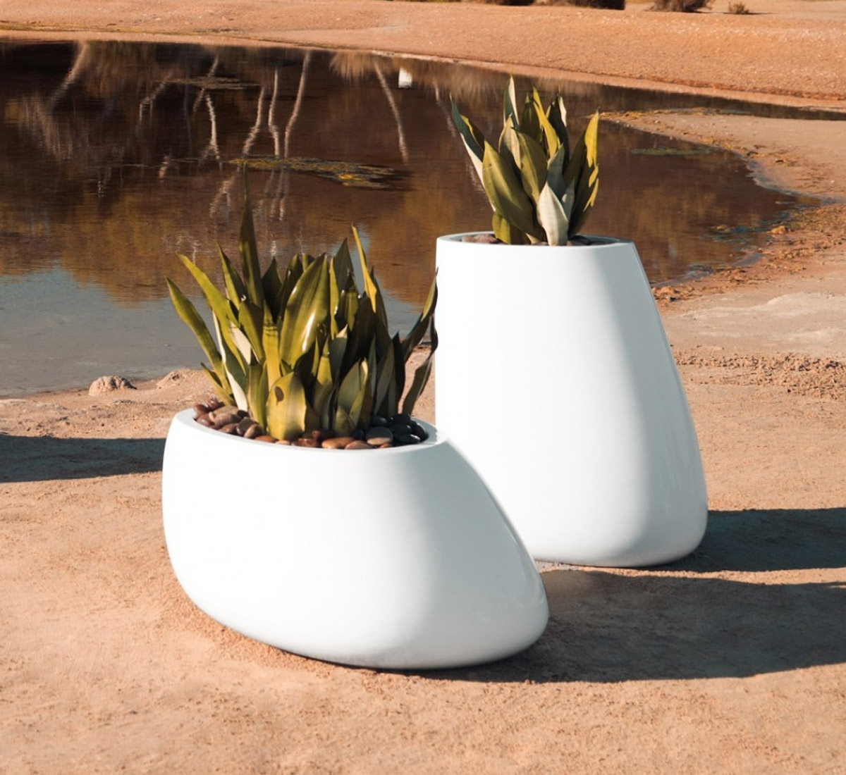 Vondom Stone Maceteros Pots Aigua H40
