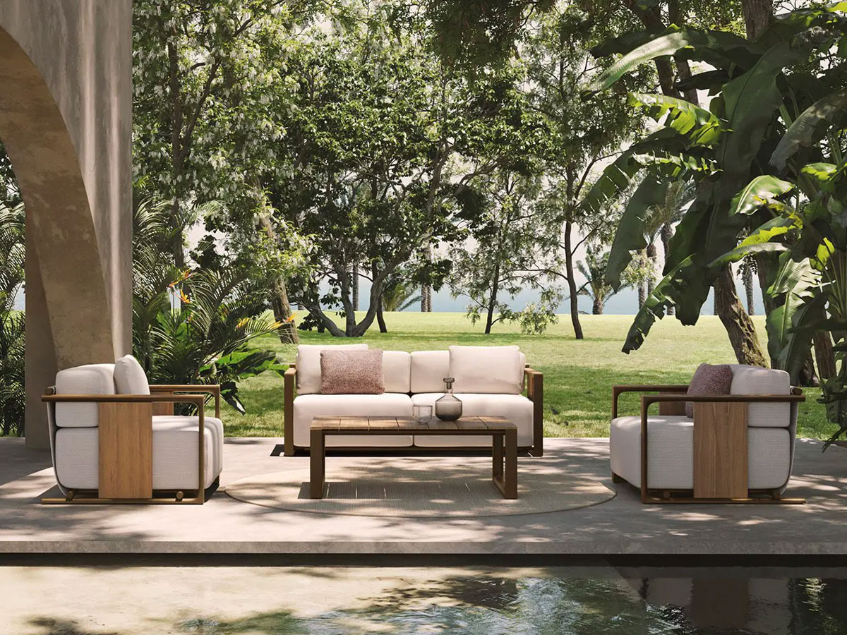 Vondom Tulum 2 Seater Outdoor Sofa
