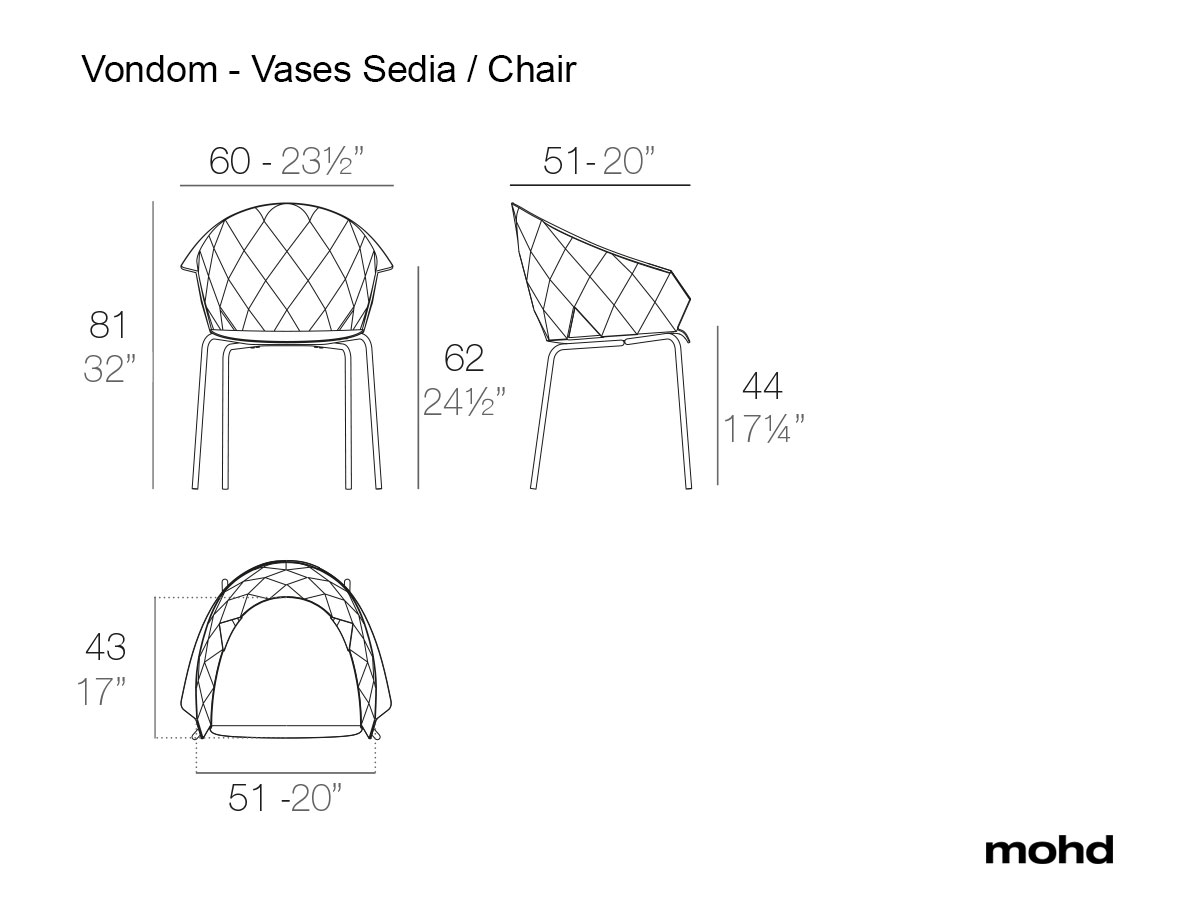 Стул Vondom Vases