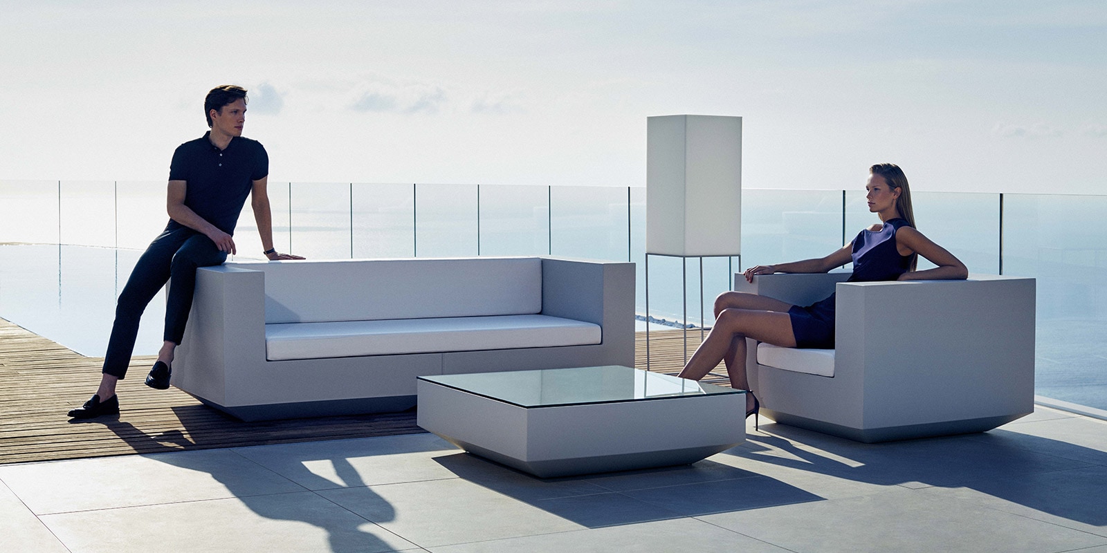 Vondom Vela Outdoor Sofa 220