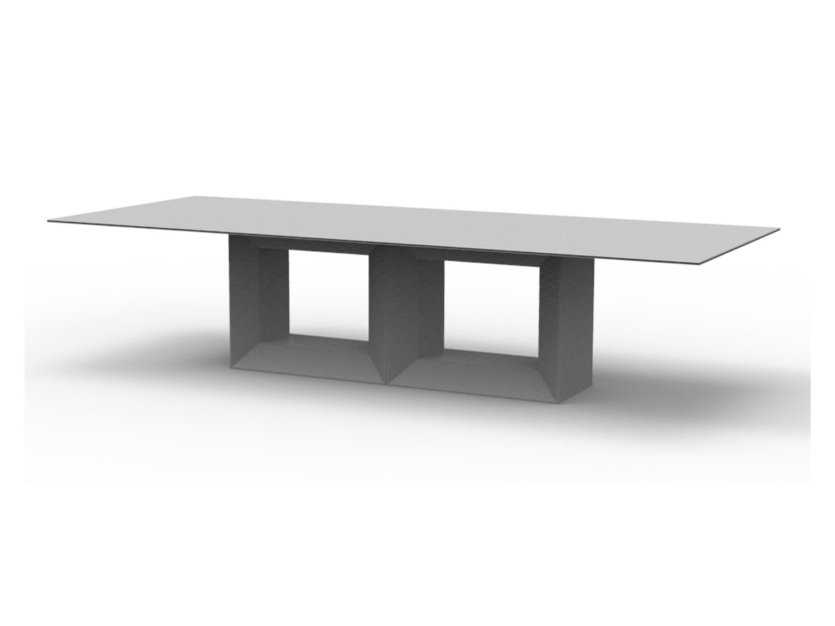 Vondom Vela Outdoor Table 300 Hpl Solid Core
