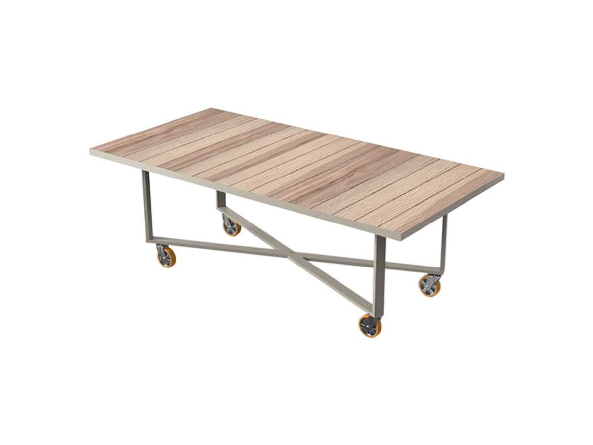 Vondom Vineyard Table With Wheels Outdoor
