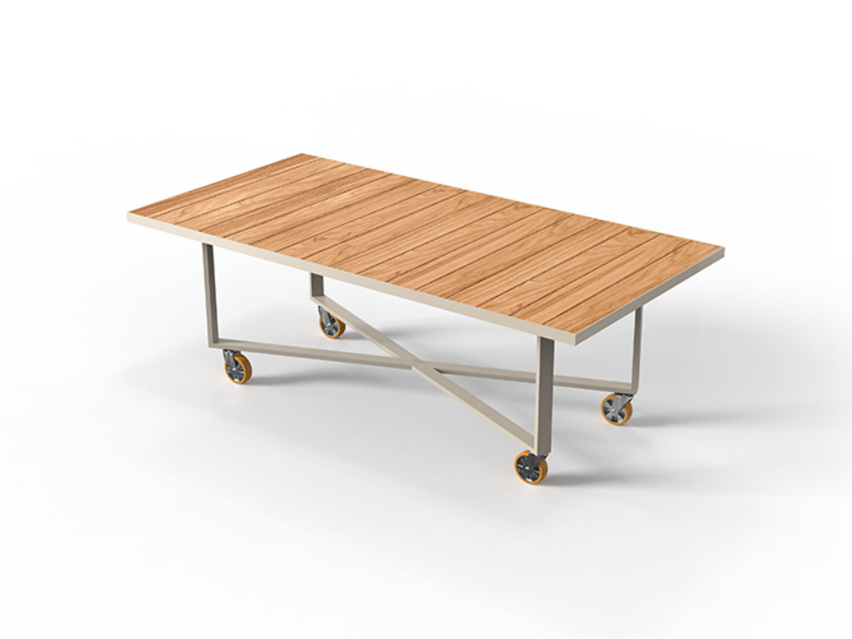 Vondom Vineyard Table With Wheels Outdoor