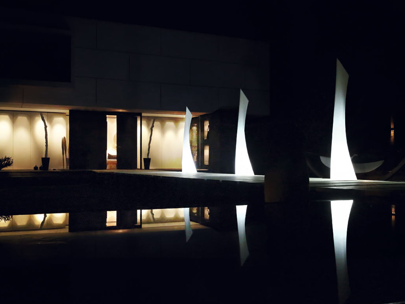 Торшер Vondom Wing, RGBW LED нить