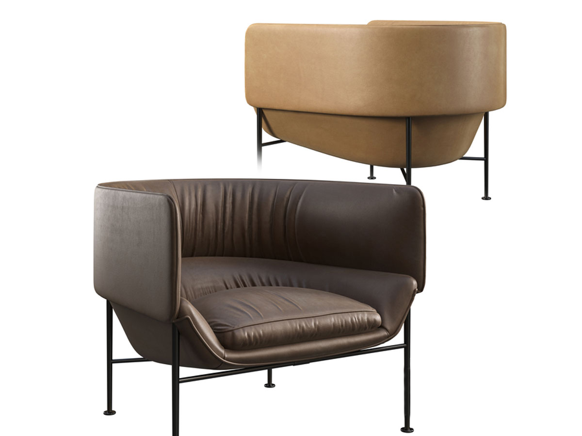 Wendelbo Collar Armchair