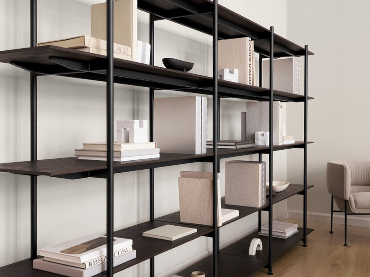 Wendelbo Formal Bookcase Configuration 12