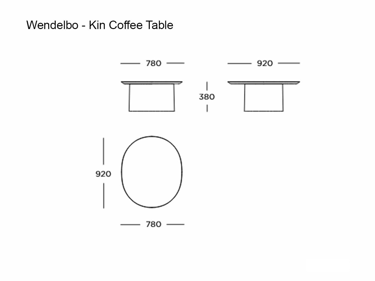 Wendelbo Kin Coffee Table
