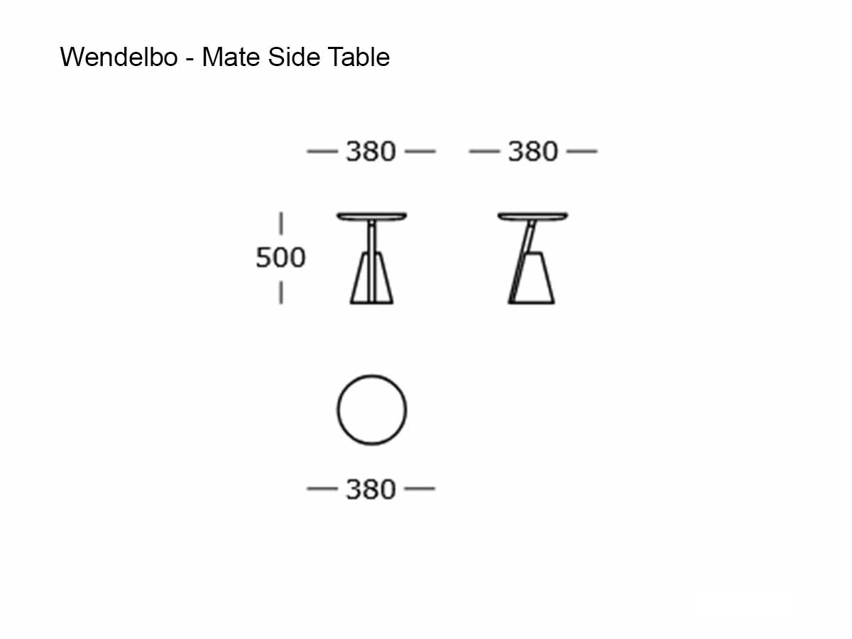 Wendelbo Mate Side Table