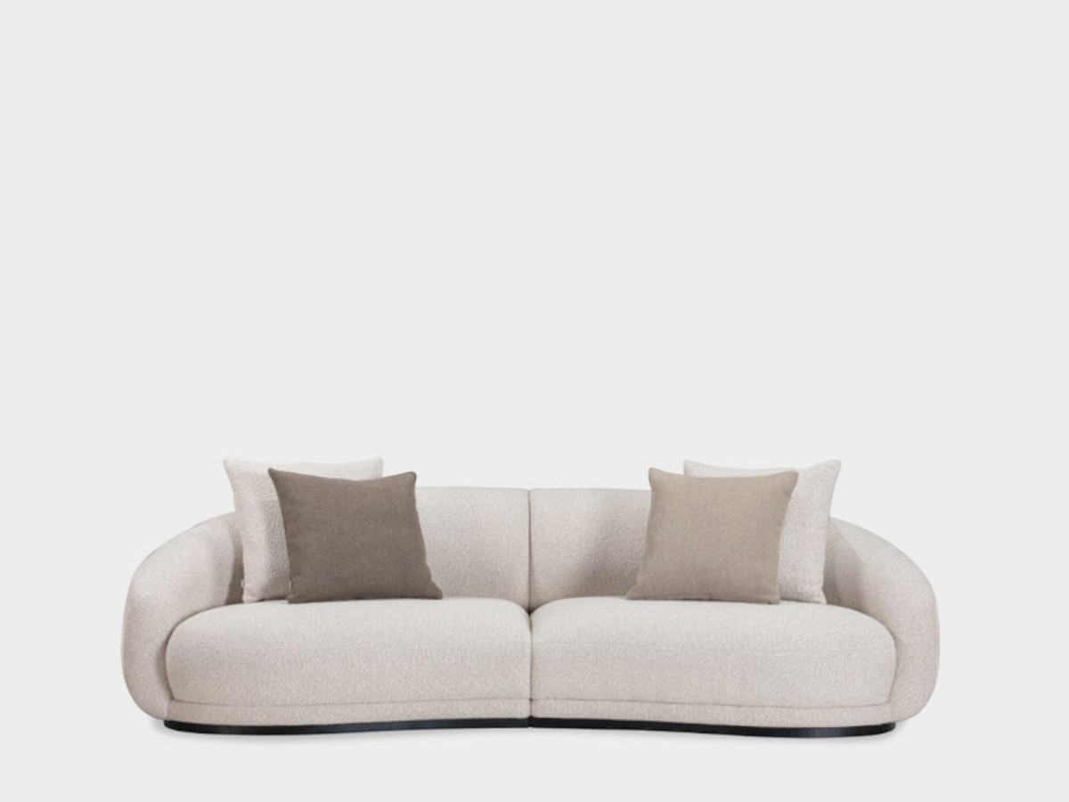 Wendelbo Montholon Curved Sofa 3 Seater