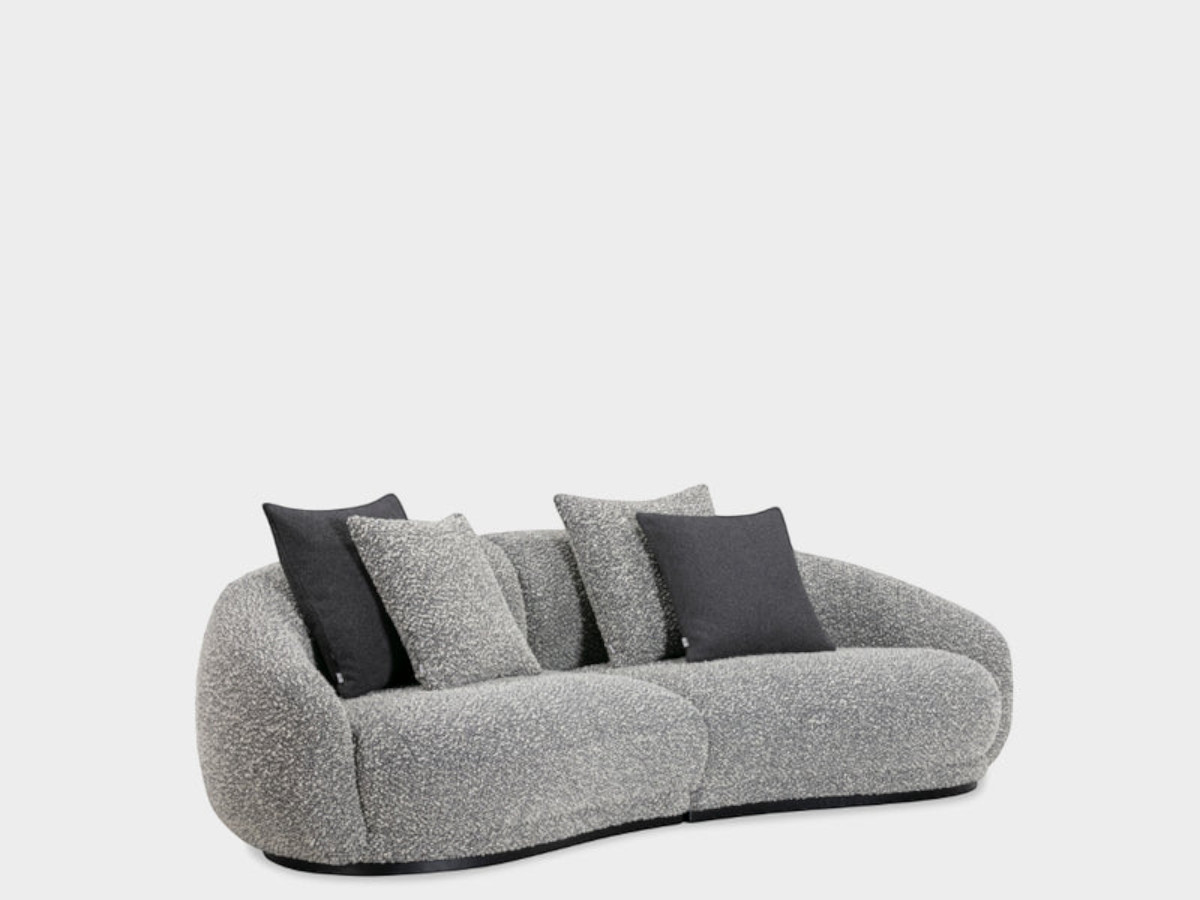 Wendelbo Montholon Curved Sofa 3 Seater