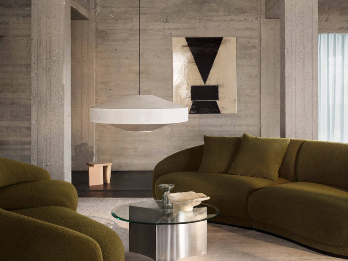 Wendelbo Montholon Curved Sofa 3 Seater