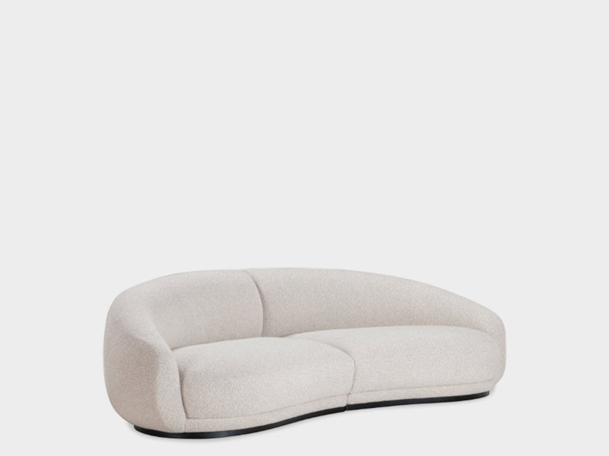 Wendelbo Montholon Curved Sofa 3 Seater