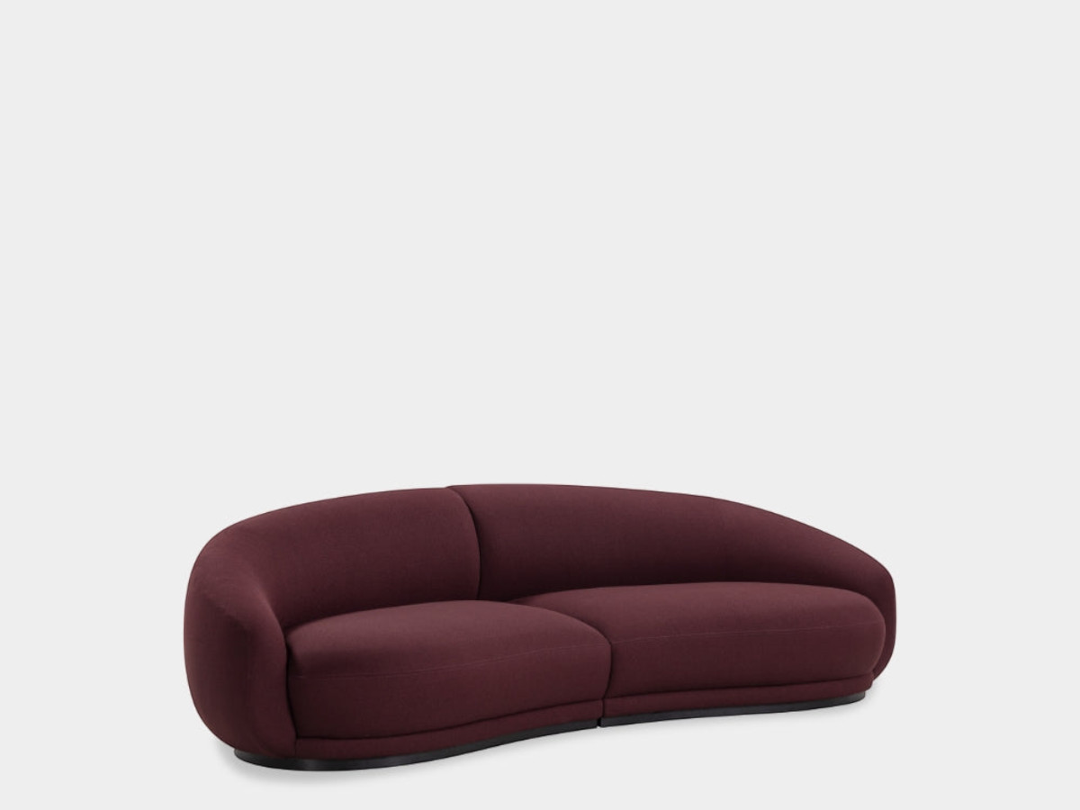 Wendelbo Montholon Curved Sofa 3 Seater