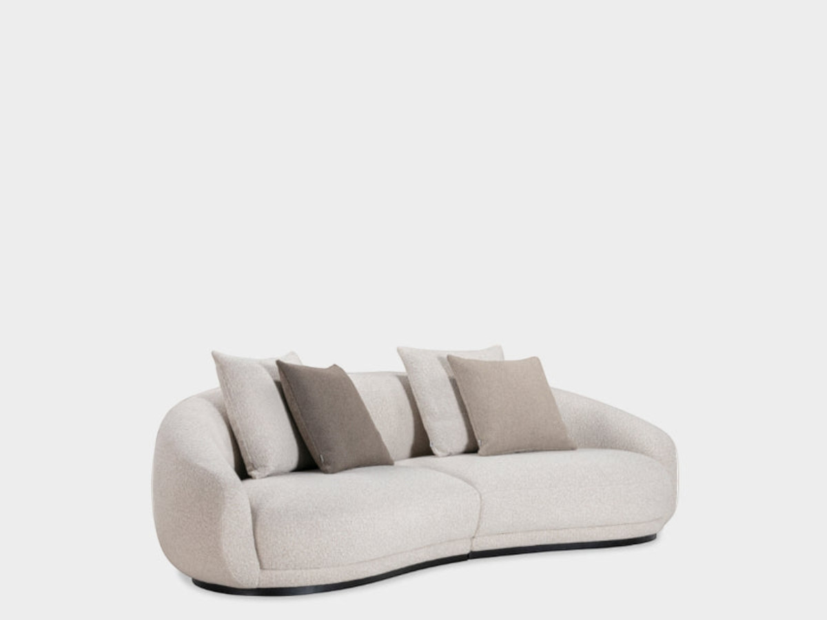 Wendelbo Montholon Curved Sofa 3 Seater